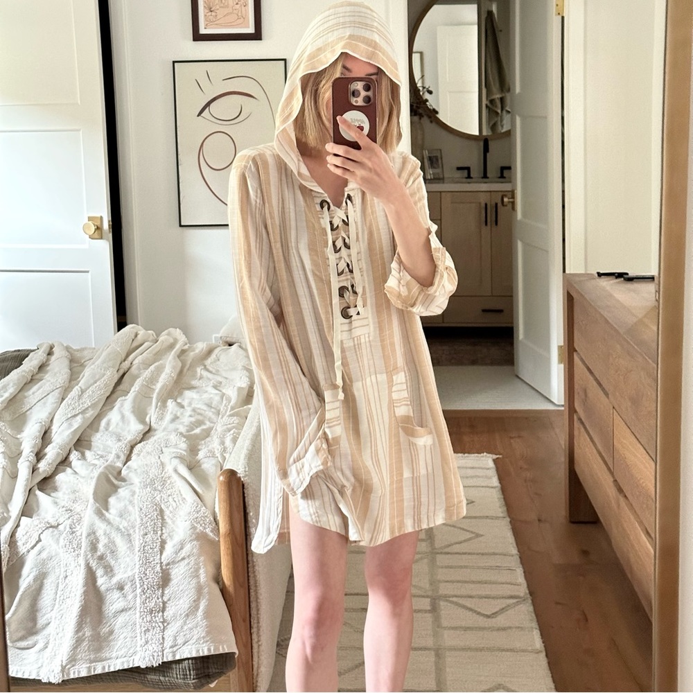 L*Space Striped Love Letters Tunic